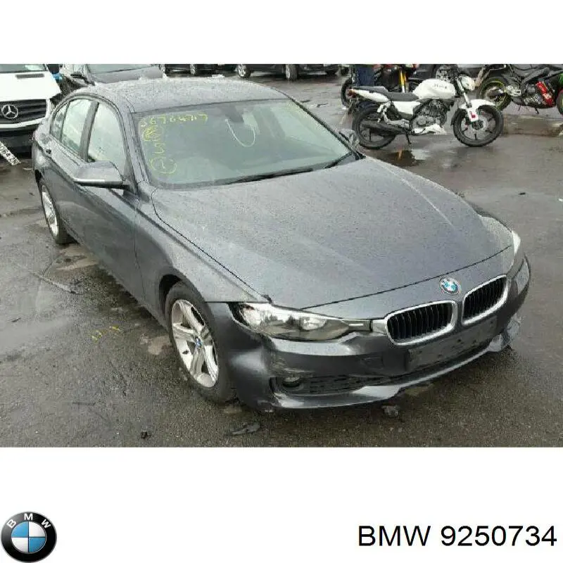 9250734 BMW Botón de arranque del motor