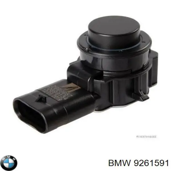9261591 BMW Sensor de estacionamiento delantero/trasero central