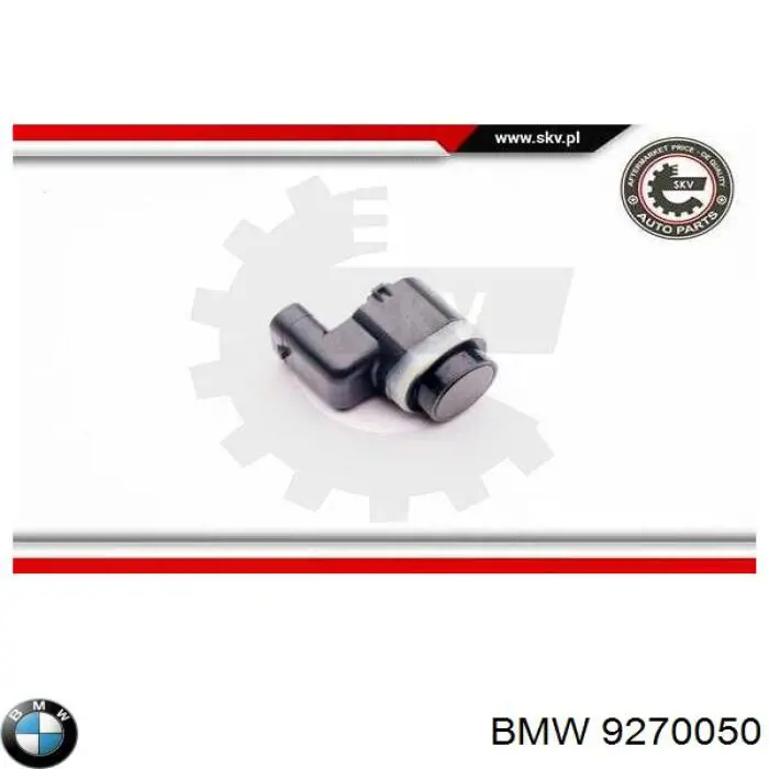 9270050 BMW sensor de alarma de estacionamiento(packtronic Delantero/Trasero Central)
