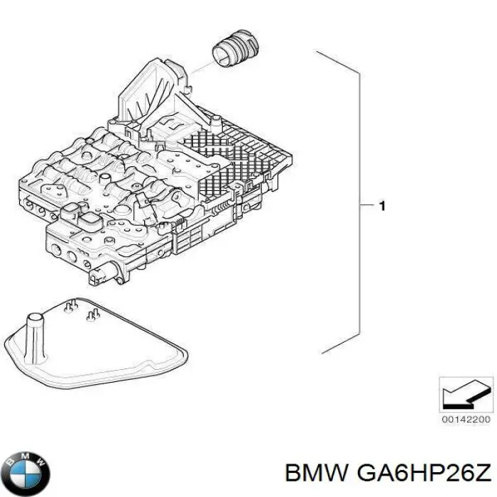 Caja de cambios manual BMW GA6HP26Z