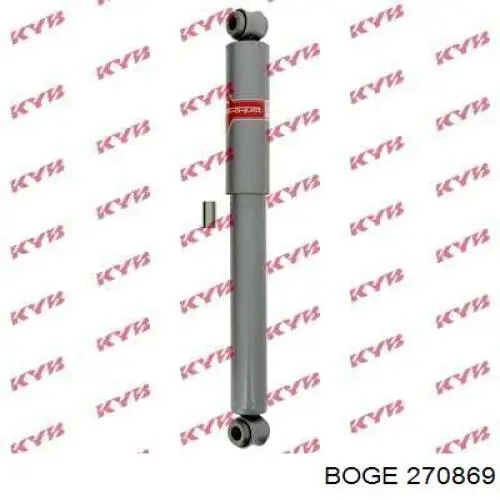 Amortiguador trasero 270869 Boge