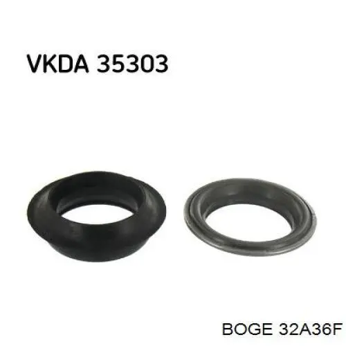Amortiguador delantero izquierdo 32A36F Boge