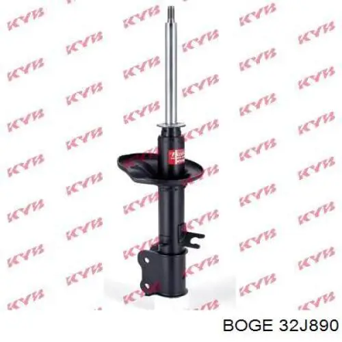 Amortiguador trasero derecho MSS016365 Mando