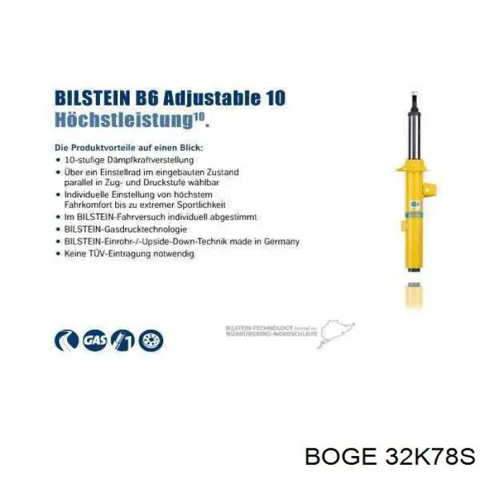 Amortiguador delantero izquierdo Bremsi SA0041 precio, desde 65,34 EUR