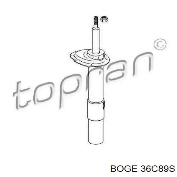 36-C89-S Boge amortiguador delantero izquierdo