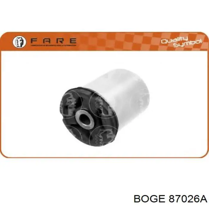 Suspensión, cuerpo del eje trasero Opel Vectra 86, 87