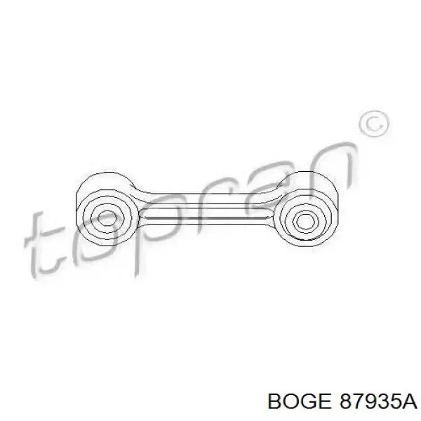 Soporte de barra estabilizadora trasera BMW 5 E28