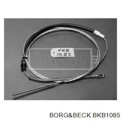 BKB1085 Borg&beck cable de freno de mano trasero derecho/izquierdo