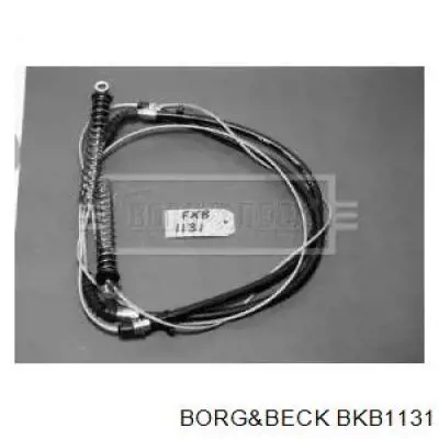 BKB1131 Borg&beck cable de freno de mano trasero derecho/izquierdo