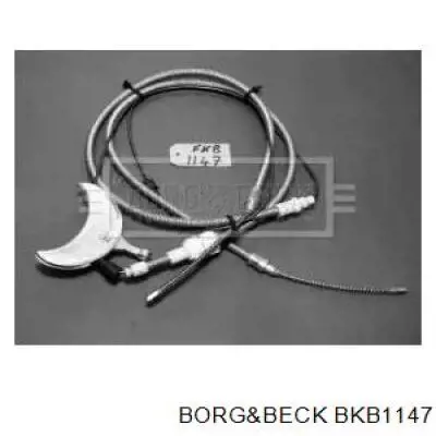 Cable de freno de mano trasero derecho para Ford Taunus (GBTS, GBFS, CBTS)