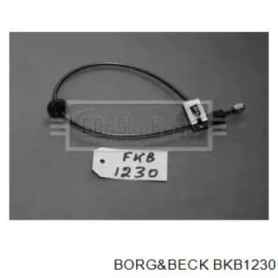 BKB1230 Borg&beck cable de freno de mano delantero