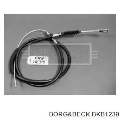 483473 Peugeot/Citroen cable de freno de mano trasero derecho/izquierdo