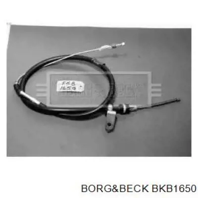 BKB1650 Borg&beck cable de freno de mano trasero derecho