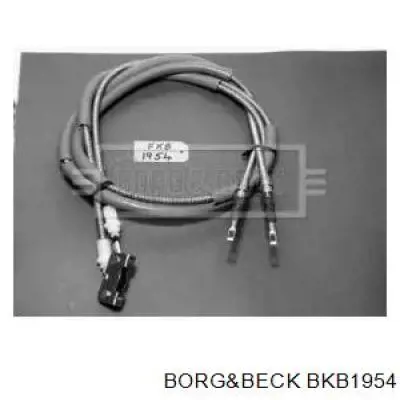 1010353 Ford cable de freno de mano trasero derecho/izquierdo