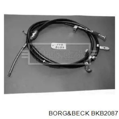 3926560 Ford cable de freno de mano trasero izquierdo