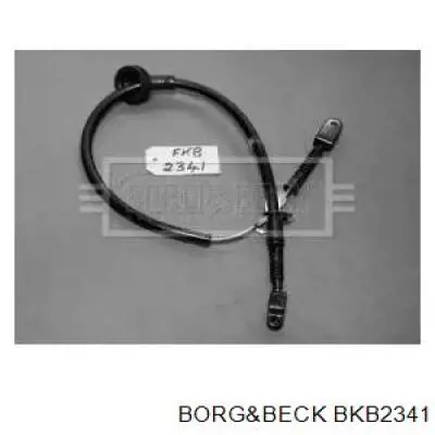 BKB2341 Borg&beck cable de freno de mano delantero
