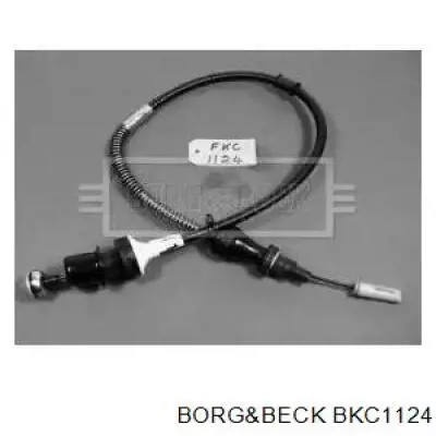 BKC1124 Borg&beck cable de embrague