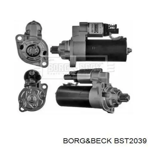 BST2039 Borg&beck motor de arranque