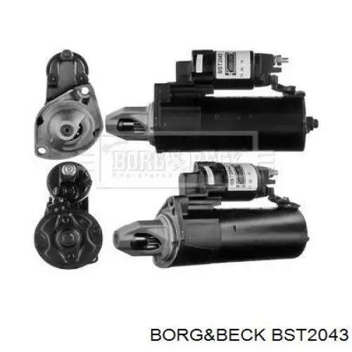 BST2043 Borg&beck motor de arranque