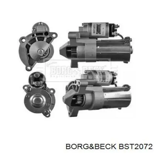 BST2072 Borg&beck motor de arranque