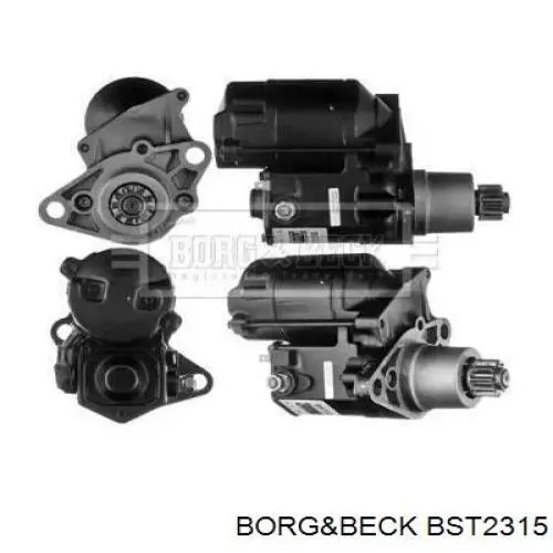 BST2315 Borg&beck motor de arranque