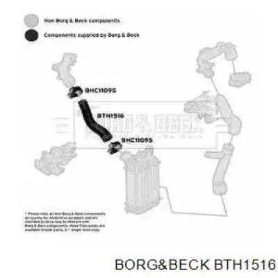 Tubo flexible de aire de sobrealimentación superior Nissan JUKE JPN (F15)