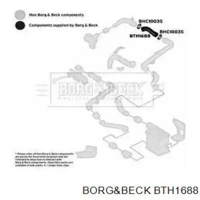 500077 Sidat tubo intercooler superior