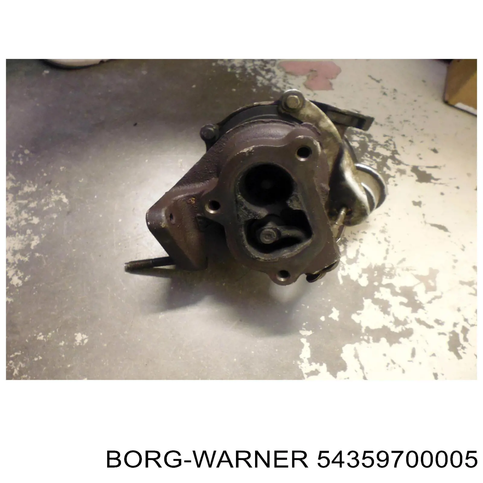 54359700005 Borg-Warner/KKK turbocompresor