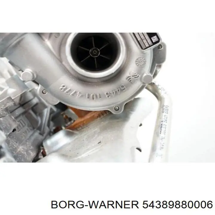 54389880006 Borg-Warner/KKK turbocompresor