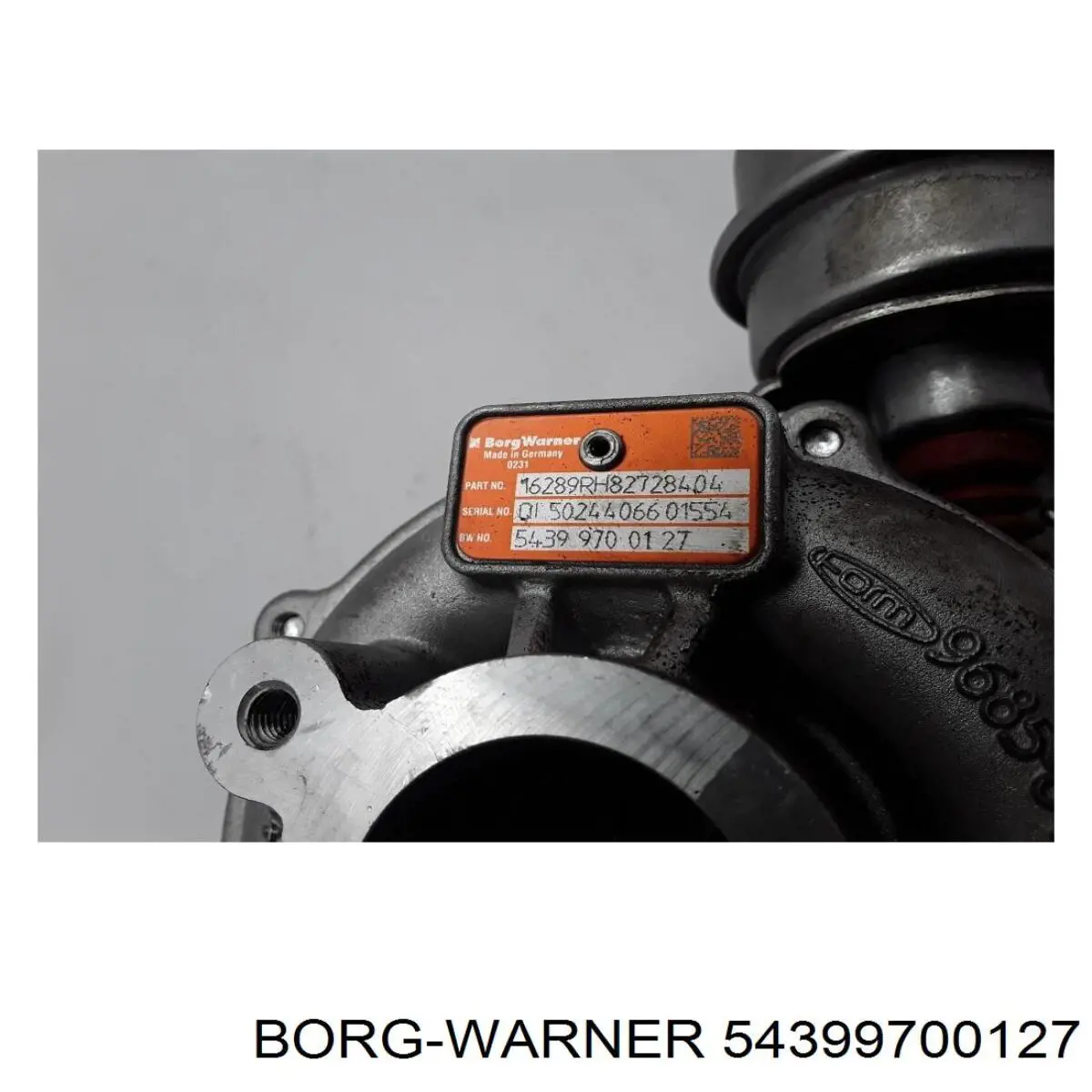 54399700127 Borg-Warner/KKK turbocompresor