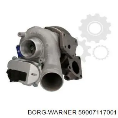 59007117001 Borg-Warner/KKK válvula (actuador De Control De Turbina)
