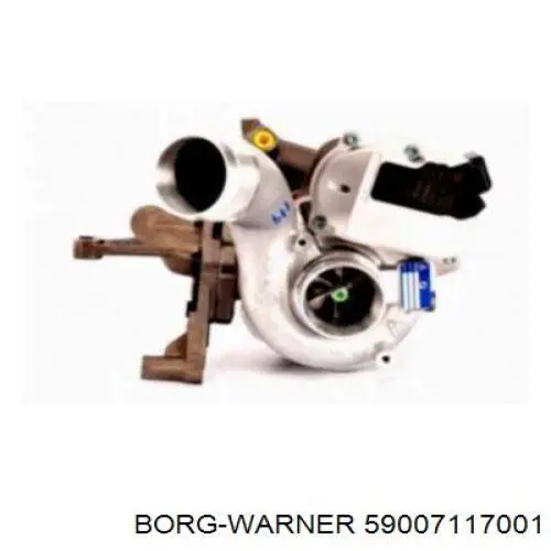59007117001 Borg-Warner Válvula de regulación para aire de admisión