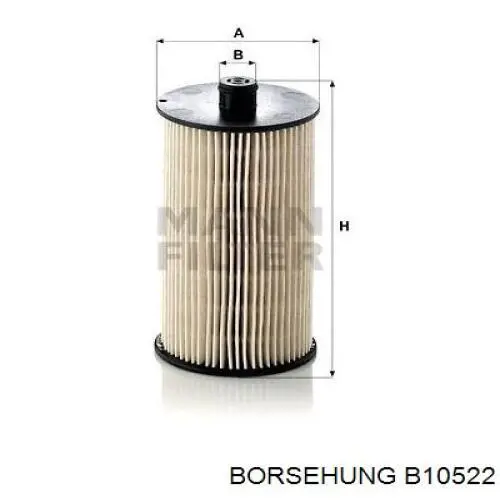 B10522 Borsehung filtro combustible