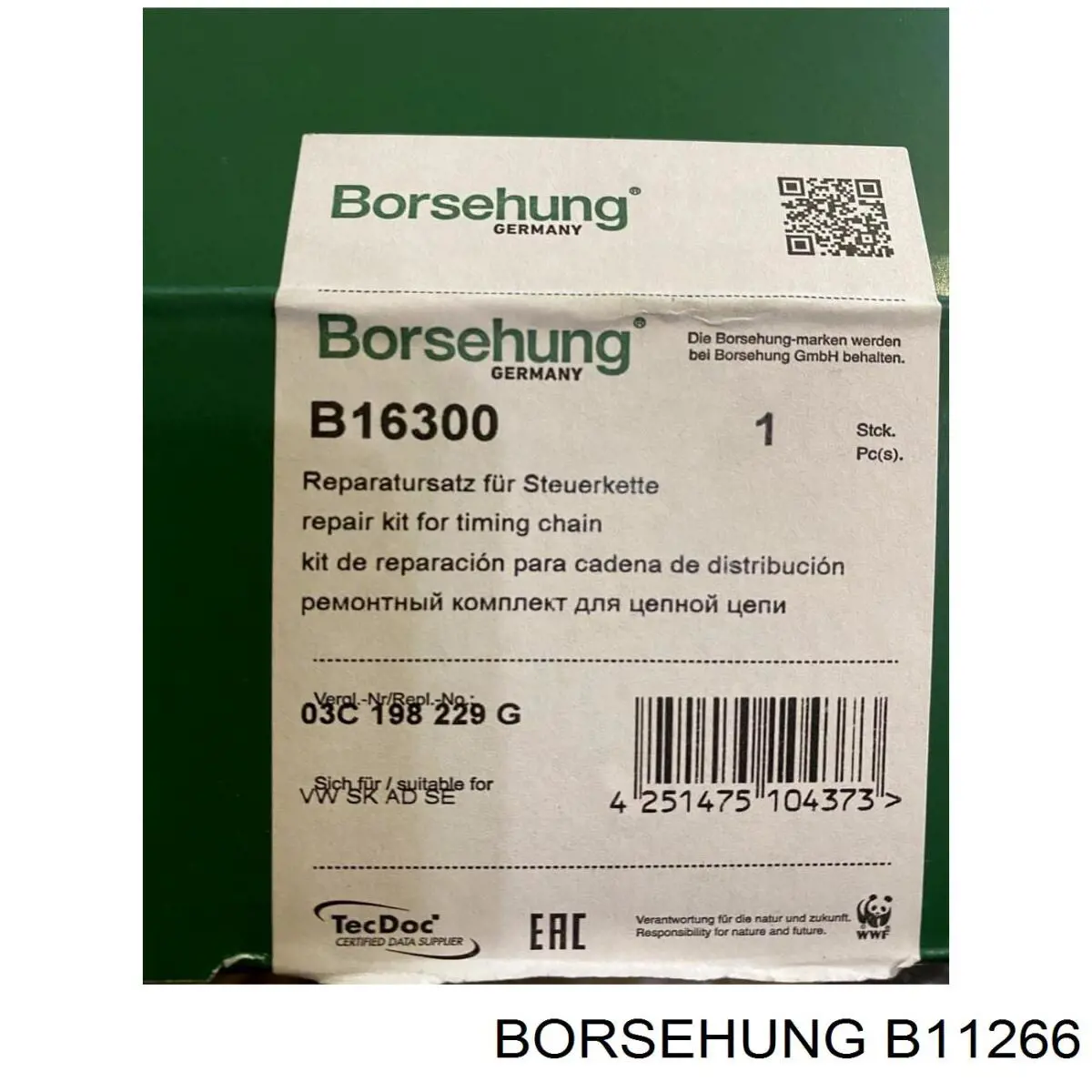 Comprar B11266 Borsehung Ventilador eléctrico de refrigeración completo izquierdo (motor y hélice)