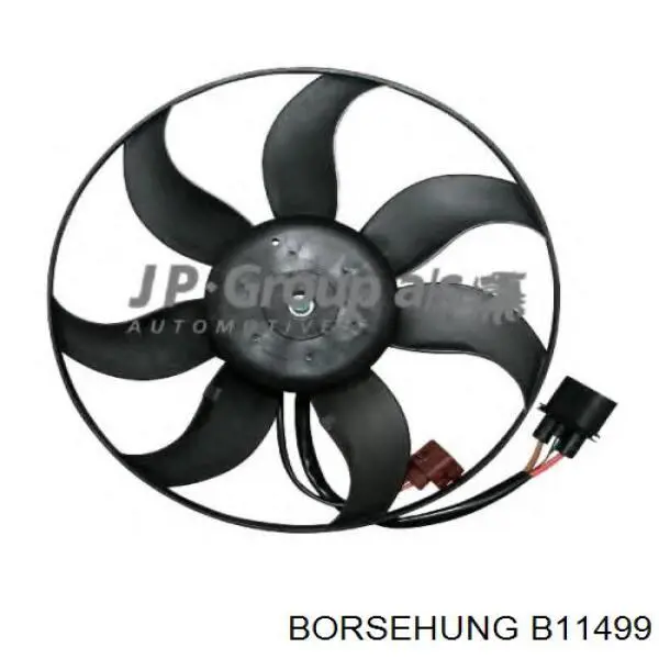 B11499 Borsehung ventilador (rodete +motor refrigeración del motor con electromotor, izquierdo)