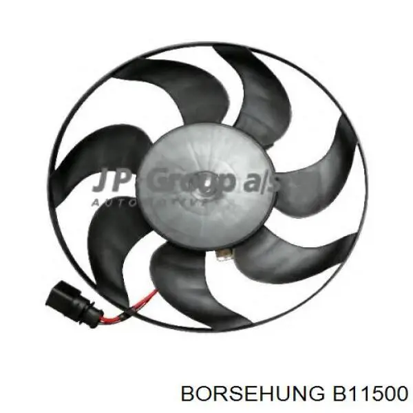 B11500 Borsehung ventilador (rodete +motor refrigeración del motor con electromotor derecho)