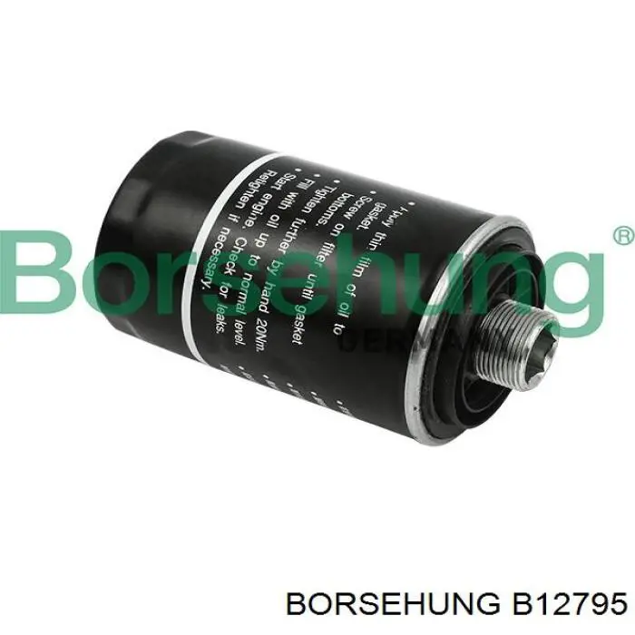 Filtro de aceite Borsehung B12795 precio, desde 10,66 EUR