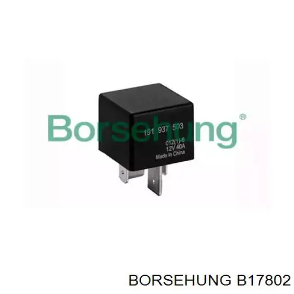 B17802 Borsehung relé, ventilador de habitáculo