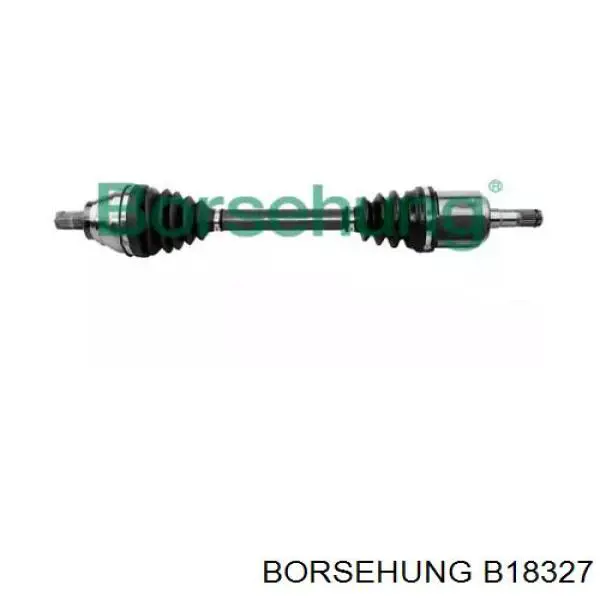 Semieje delantero izquierdo Borsehung B18327 precio, desde 139,67 EUR