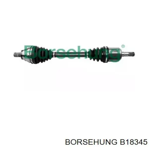 Semieje delantero izquierdo Borsehung B18345 precio, desde 129,23 EUR