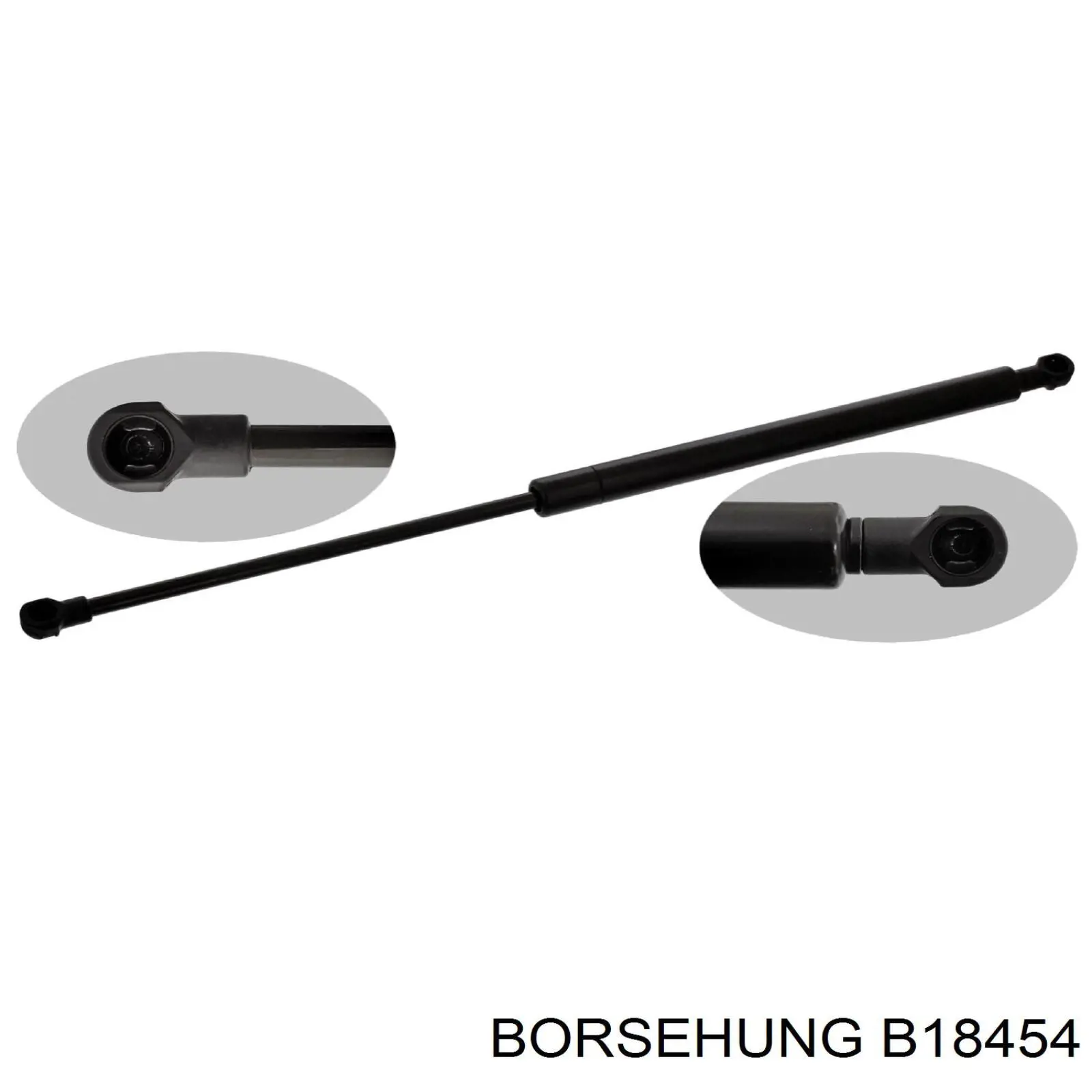B18454 Borsehung muelle neumático, capó de motor