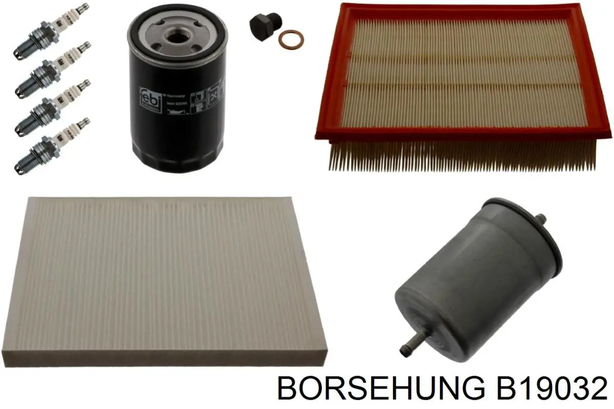 Filtro de aceite Borsehung B19032 precio, desde 5,22 EUR