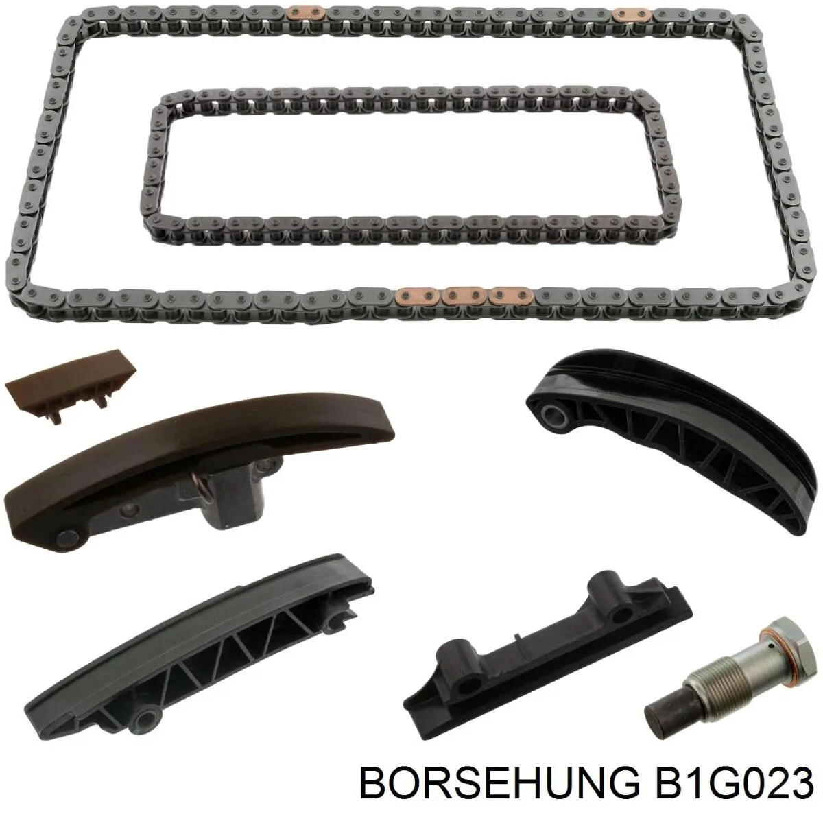 B1G023 Borsehung carril de deslizamiento, cadena de distribución, culata superior