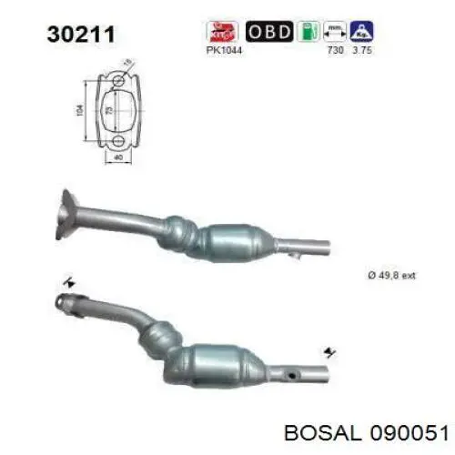 Catalizador Maxgear 276098 precio, desde 216,93 EUR