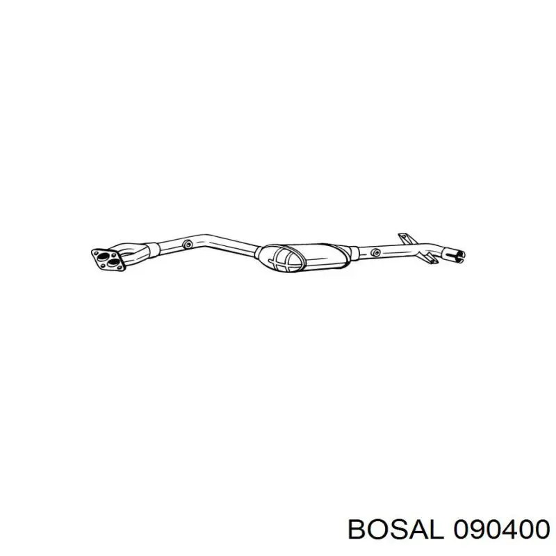 Comprar 090400 Bosal Catalizador