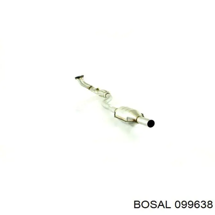 099-638 Bosal tubo de admisión del silenciador de escape delantero