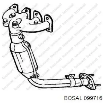 Comprar 099716 Bosal Catalizador
