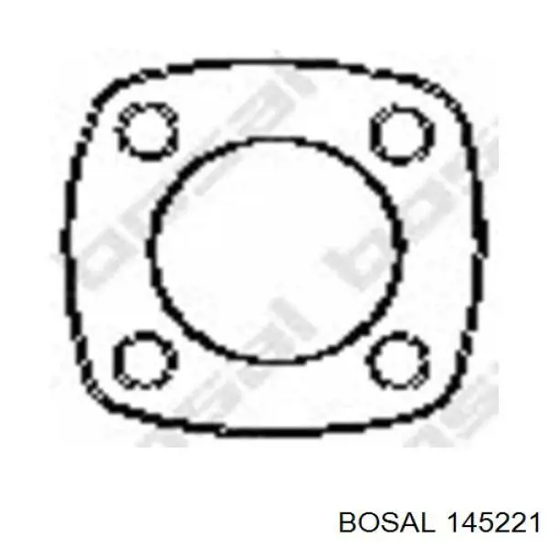 Silenciador trasero Bosal 145221 precio, desde 69,58 EUR