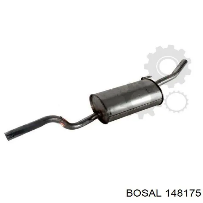 Comprar FA25792 Veneporte Silenciador trasero