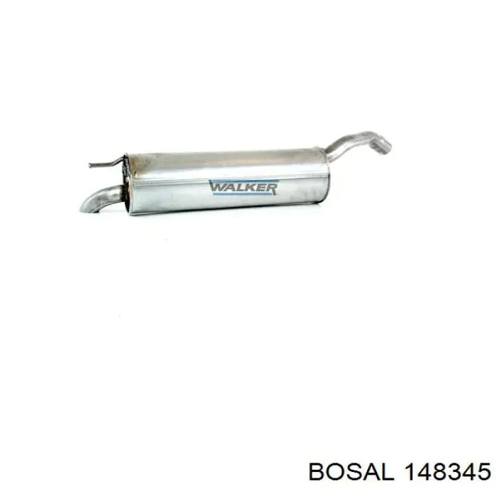 16038 Asmet Silenciador trasero
